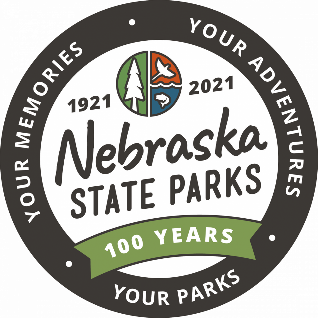Nebraska Centennial parks logo